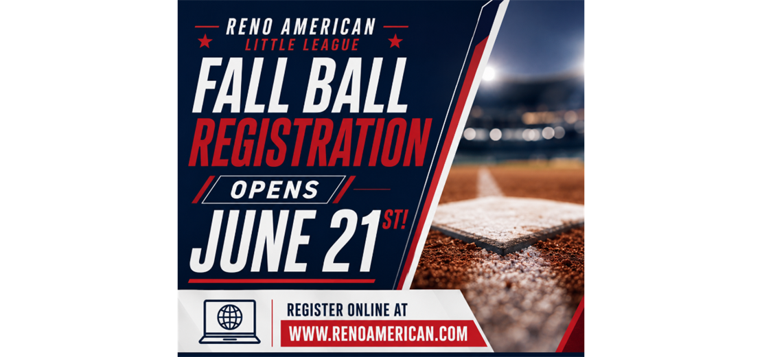 Fall Ball Registration Opens 6/21